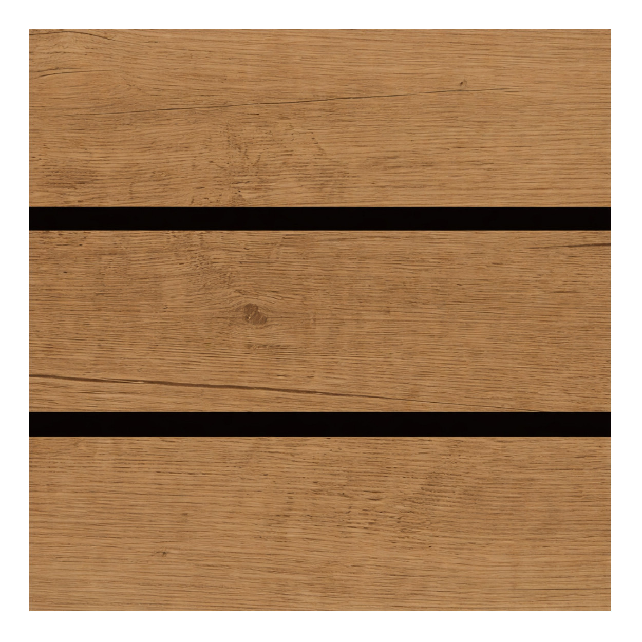 Novalit Dubbele Rondkant 200mm Gevelbekleding Desert Oak Twinlook 600cm